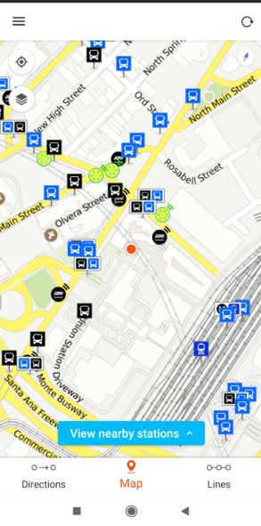 With map layers, you can turn on and off what you want to see on the map
